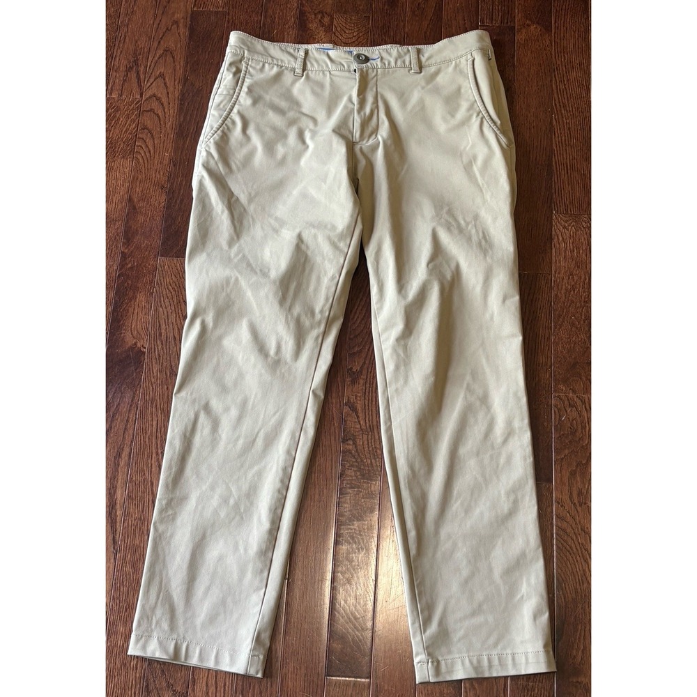 Twillory Pants Mens 32x30 (32x28) Tailored Fit Khaki Performance Office Work